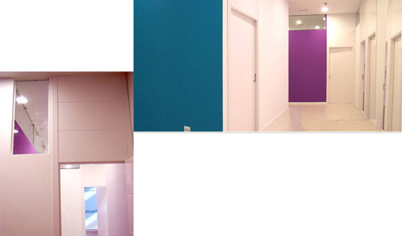 Diseño locales comerciales clinicas medicas Aima Estudio